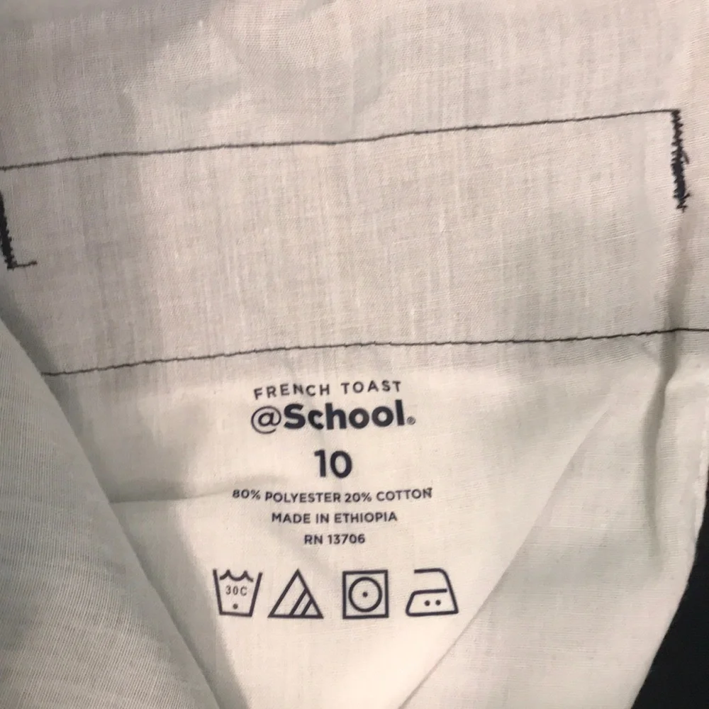 Boys French Toast @School Navy Chinos Size 10 - Picture 4 of 5